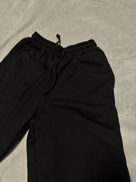 Джогери чорні оверсайз з бавовни високої щільності XS-S usual