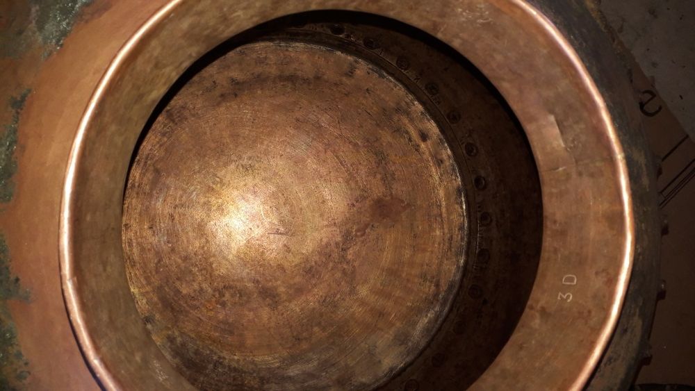 Alambique de 100L em cobre