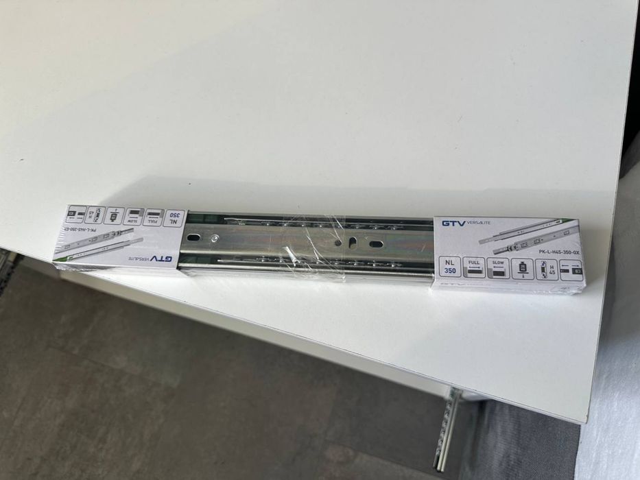 Мебельные Направляющие с доводчиком 35 см для ящиков 350мм