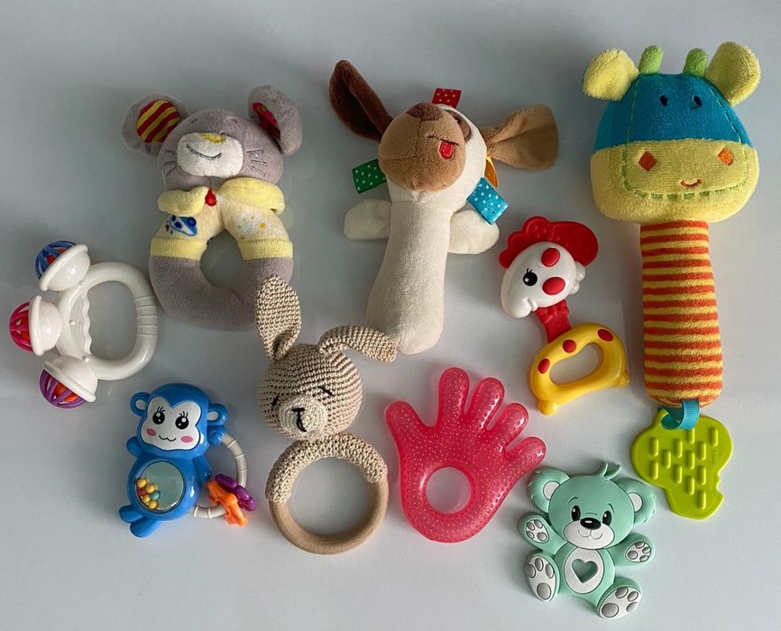 Продам брязкальця та прорізувачі зубів для немовлят