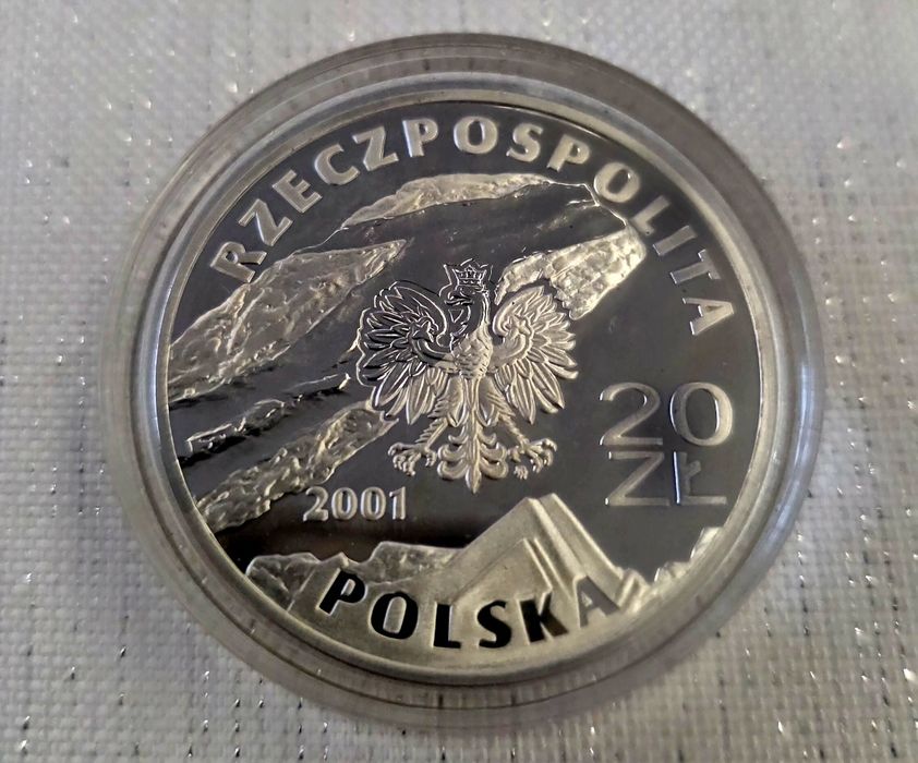 Srebrna moneta 20 zł KOPALNIA SOLI WIELICZKA