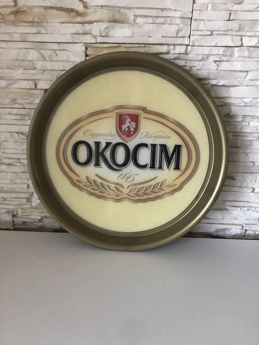 Taca barmańska z logo Okocim