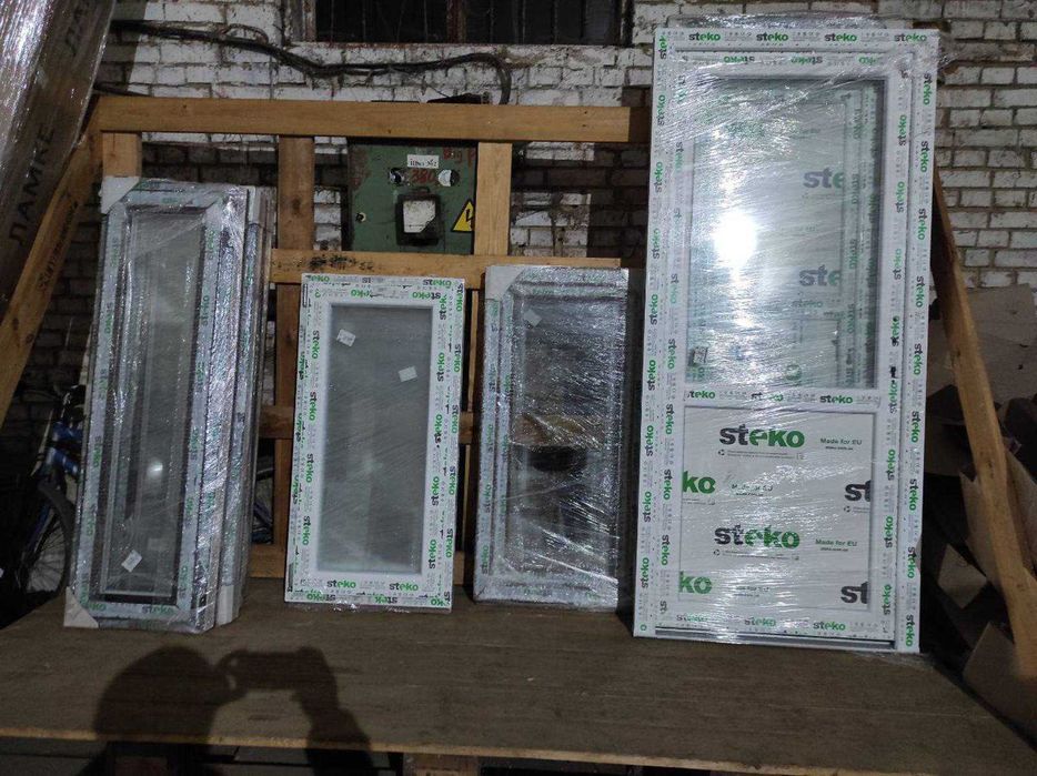 Двері металопластикові 800х2000мм, стеклопакеты, окна, двери Стеко