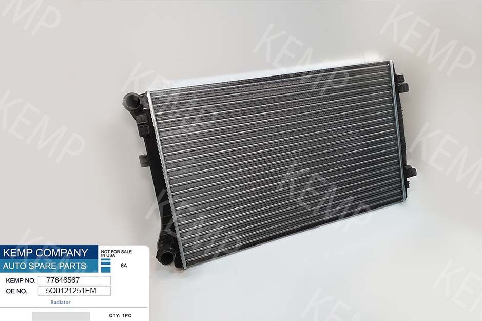 радіатор skoda oktavia vw golf 7audi а-3 1.4- 2.0 tdi 12-> 650*410