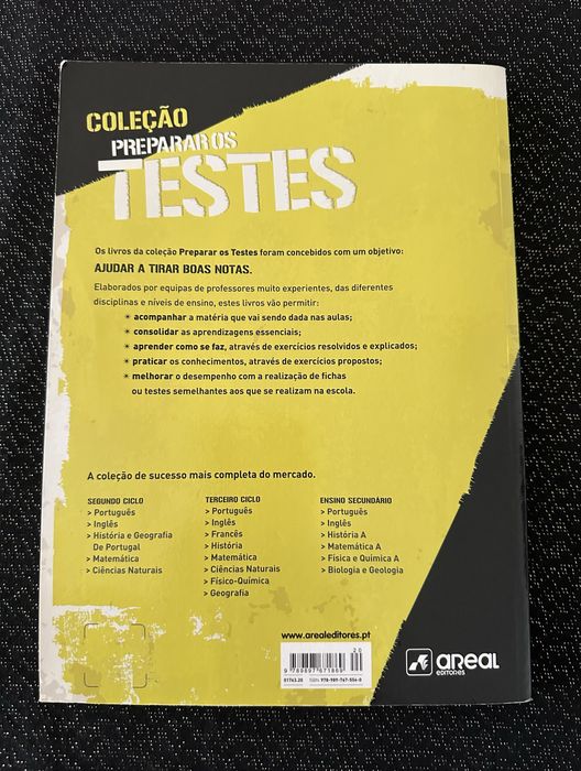 Caderno de atividades / exercícios Preparar os Testes de Português 11.º ano