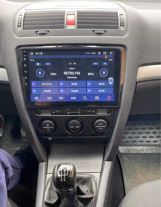 Магнітола Mekede 2/32 для Skoda Octavia A5 CarPlay USB GPS Октавіа