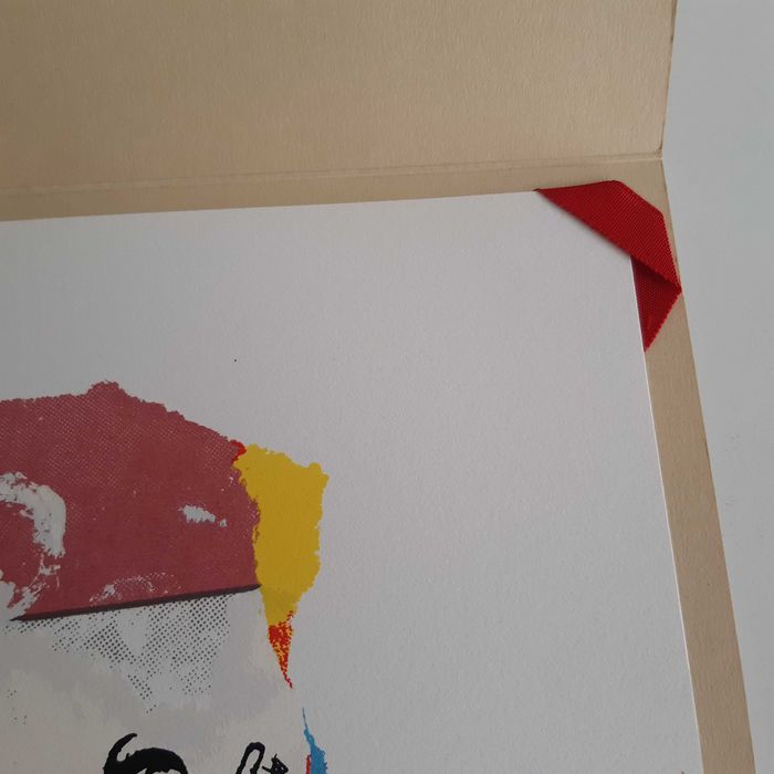 Serigrafia 1/200 A4 Rico Sequeira O Turno da Noite TVI