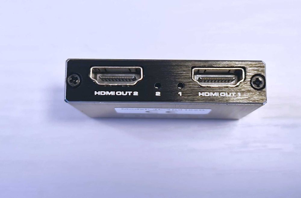 Splitter HDMI 1x2 Rozdzielacz 4K*2K ULTRA HD 4K
