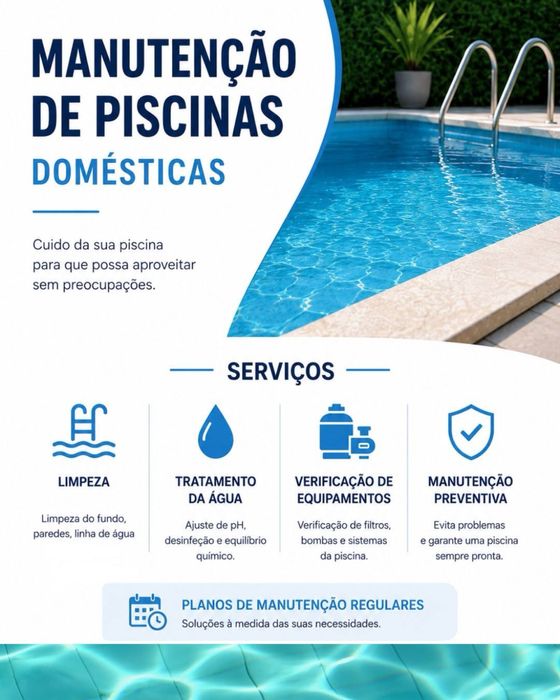 Manutençao de piscinas