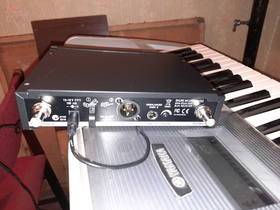 Радіомікрофон Shure Beta ,на базі Slx4
