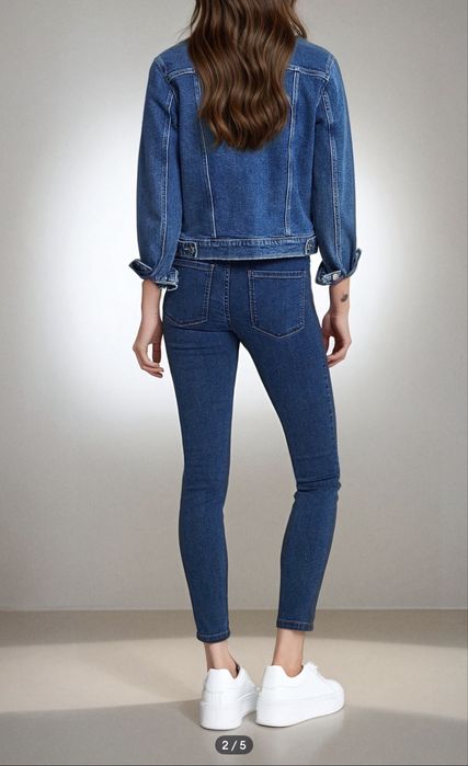 Джинси skinny з середньою посадкою