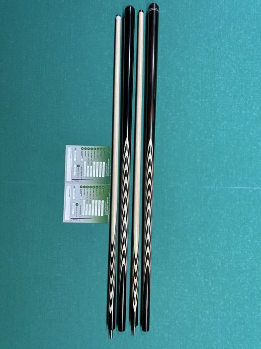 Бильярдный кий Каюкова эбен и макассар