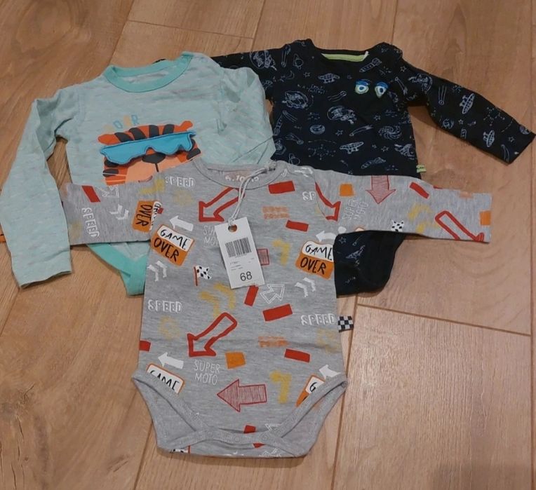 Paczka ubrań dla chłopca. Rozm.68.