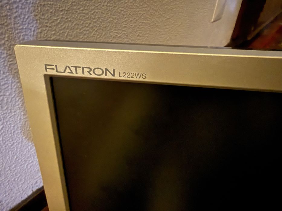 Monitor LG Flatron 22" L222WS – A Funcionar Perfeitamente