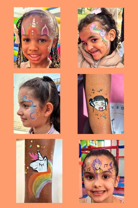 Animadora infantil-Pinturas faciais entre outras atividades
