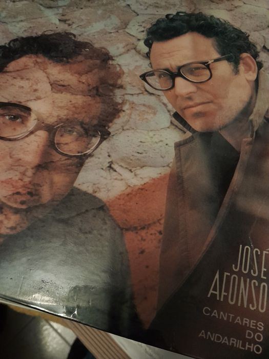 Conjunto de 5 discos vinil de José Afonso