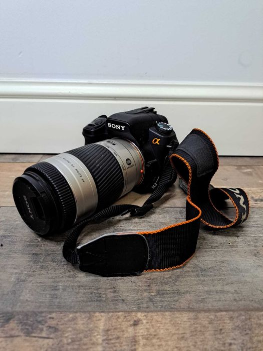 Sony a350 + minolta 75-300mm