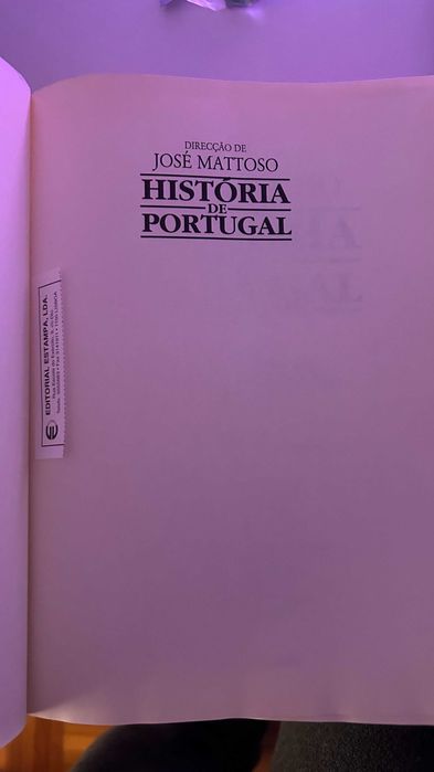 História de Portugal vol.3, José Mattoso versão académica