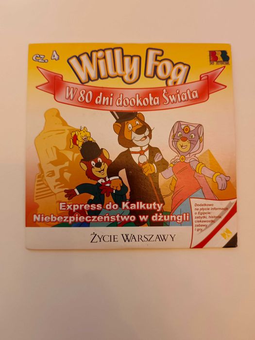 DVD VCD Willy Fog / W 80 dni dookoła świata, część 4 serialu, polski