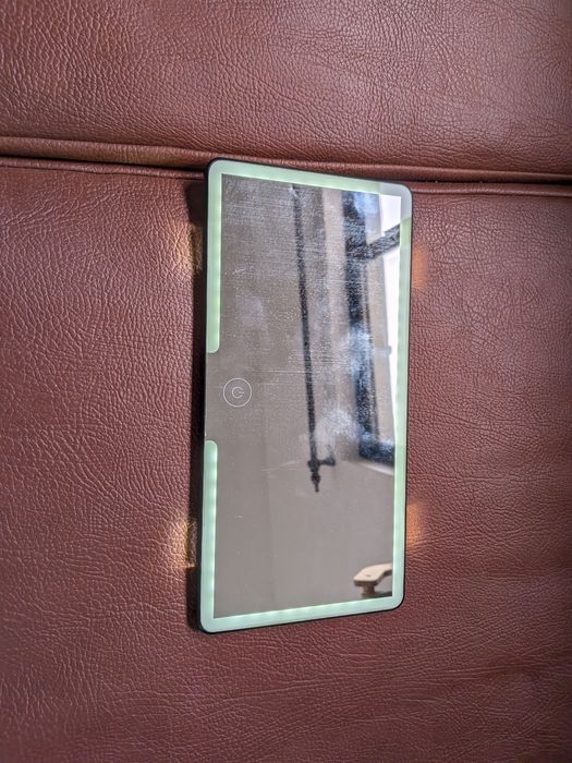 Espelho com led para carro