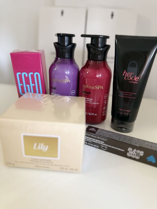 Produtos o Boticário novos