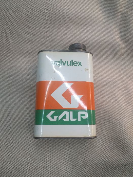 Lata GALP Valvulex vintage