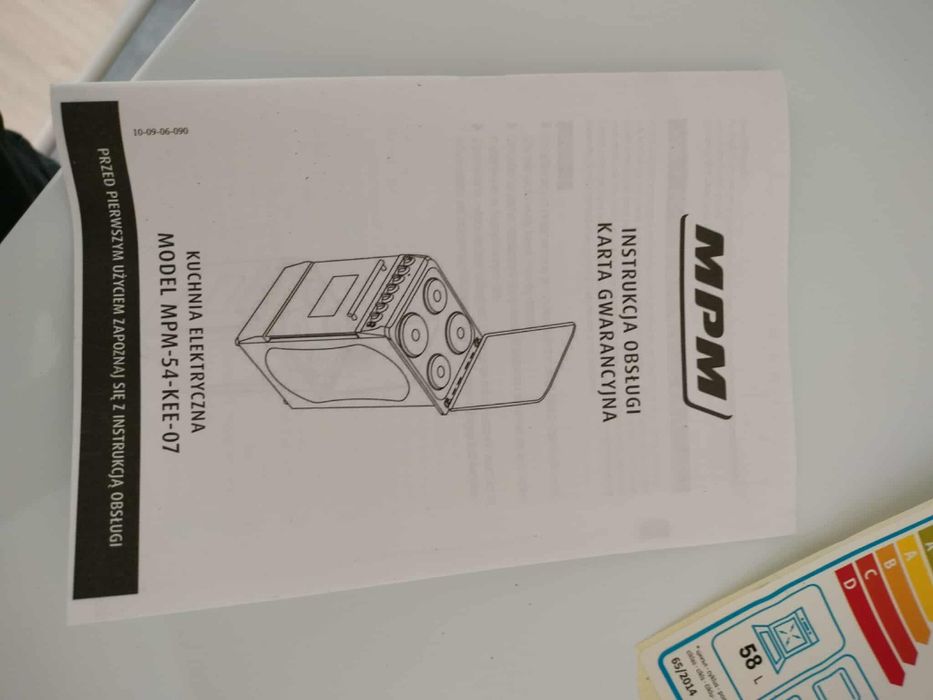 Kuchenka indukcyjna MPM-54-KEE-07