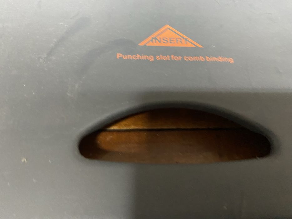 Maquina de encadernar + acessorios