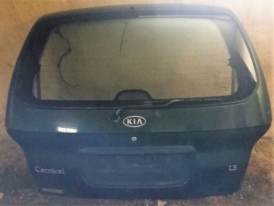 portas, mala capot kia carnival