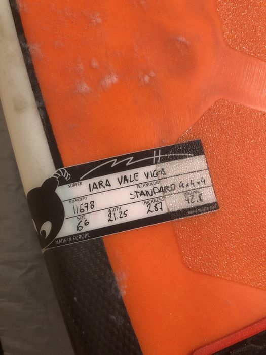 Prancha de Surf Matta 6’6” – 42,8L – Impecável / Nova