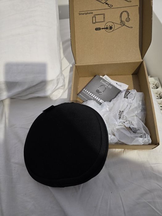 Auscultadores Bluetooth JABRA Evolve 65 MS Stereo (On Ear - PC - Preto