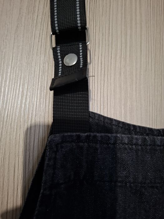 Nowe premium spodnie jeans ogrodniczki XL