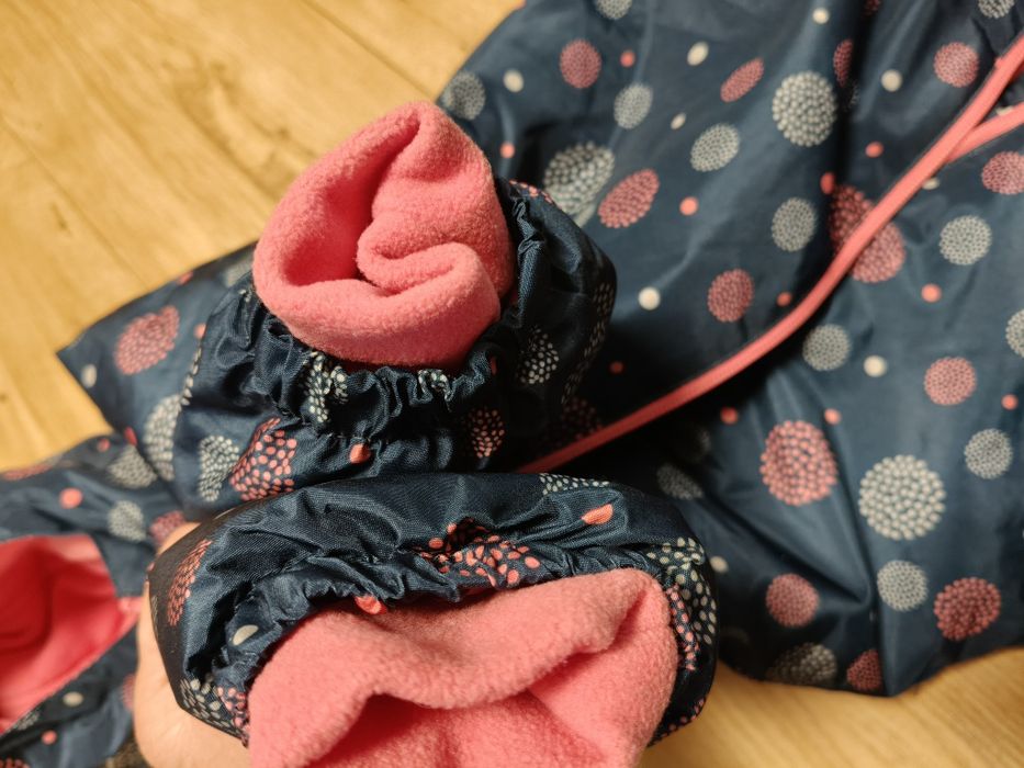 Kombinezon zimowy dla dziewczynki roz 86