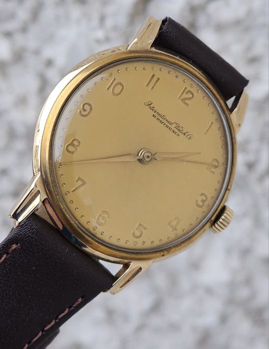 Złoty zegarek Iwc schaffhausen  cal.89