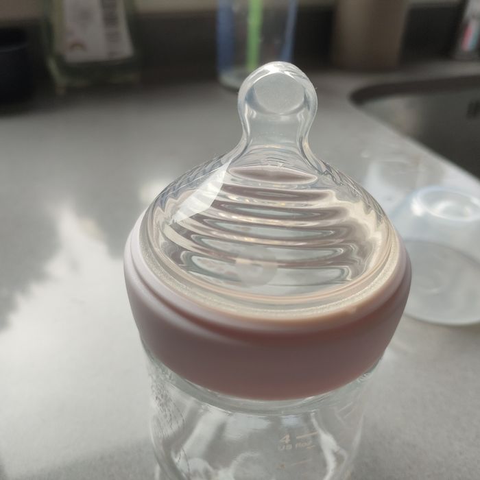 Biberões vidro Nuk 120ml.