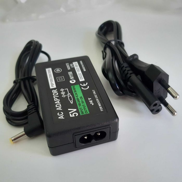 Carregador Novo 5V 2A p/ Consolas Sony PSP