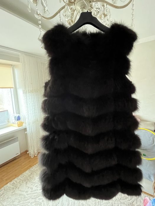 Натуральна безрукавка