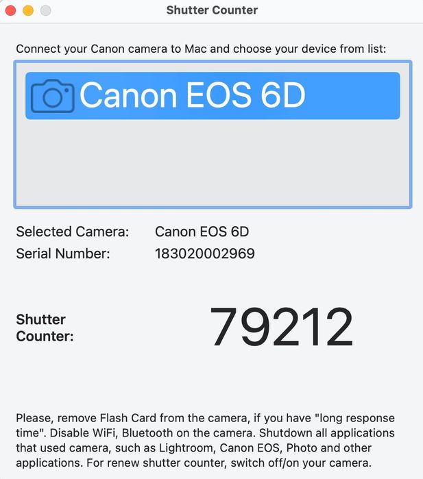Canon 6d body 79212 пробіг