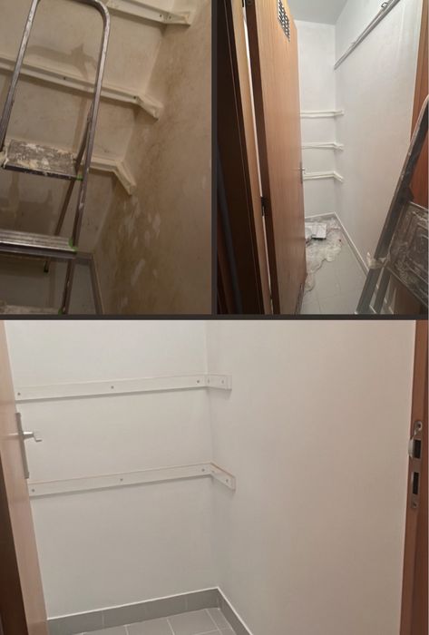Pinturas, construção e manutenção