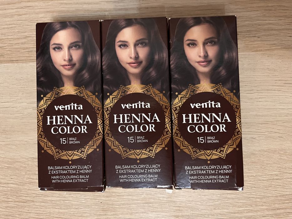 Henna do włosów  Venita Henna Color 15 brąz