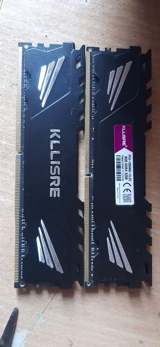 DDR4 16GB (2×8GB) 3200MHz Kllisre — комплект, отличное состояние