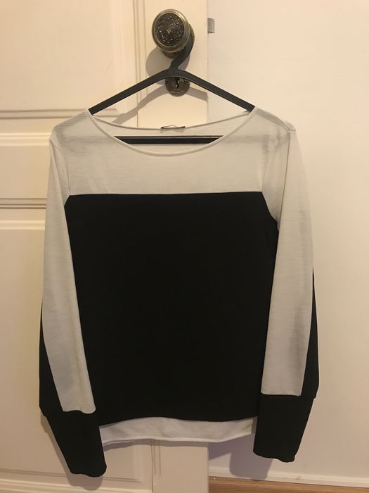 Zara Two-Tone Blouse