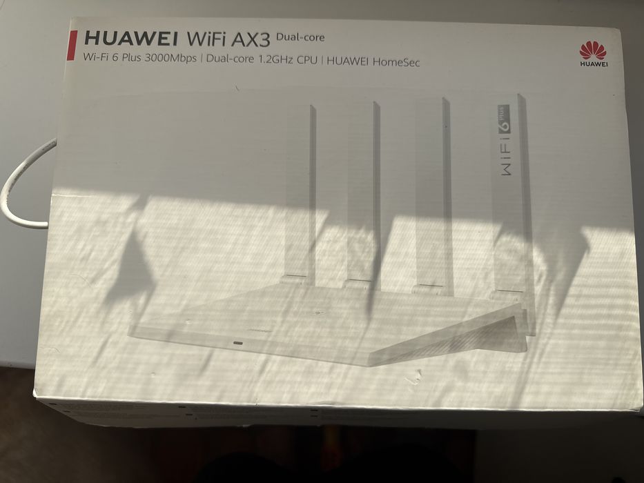 Маршрутизатор інтернет WiFi6 Huawei AX3 (Dual Core) WS7100-20 White