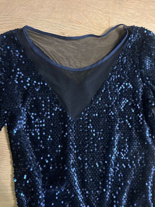 Сукня міні з пайетками