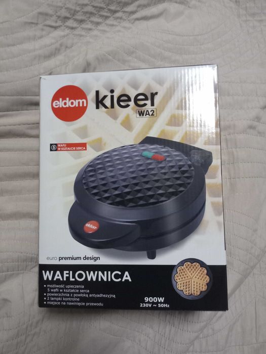 Gofrownica, Waflownica ELDOM WA2 NOWA!