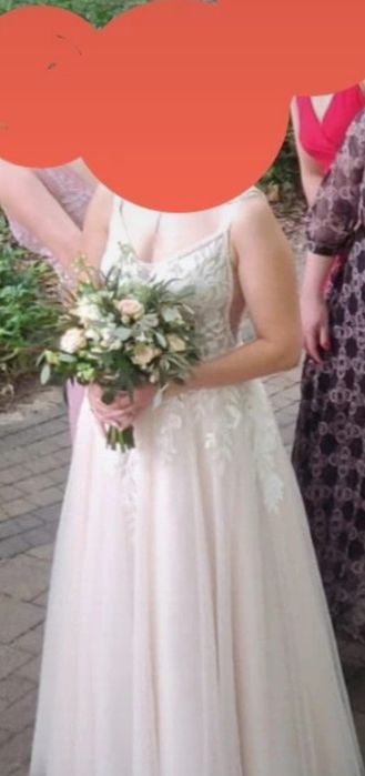 Romantyczna suknia ślubna