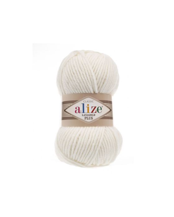 Пряжа 8 мотків колір 58 Alize Lanagold Plus (Алізе Ланаголд плюс)
