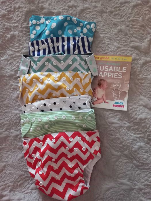 Kit completo de fraldas ecológicas