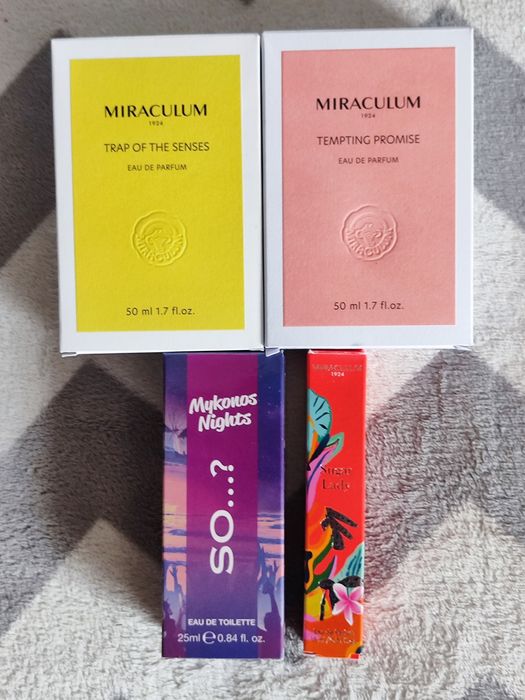 Zestaw perfum 4 sztuki