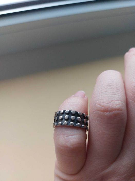 Кольцо серебряное